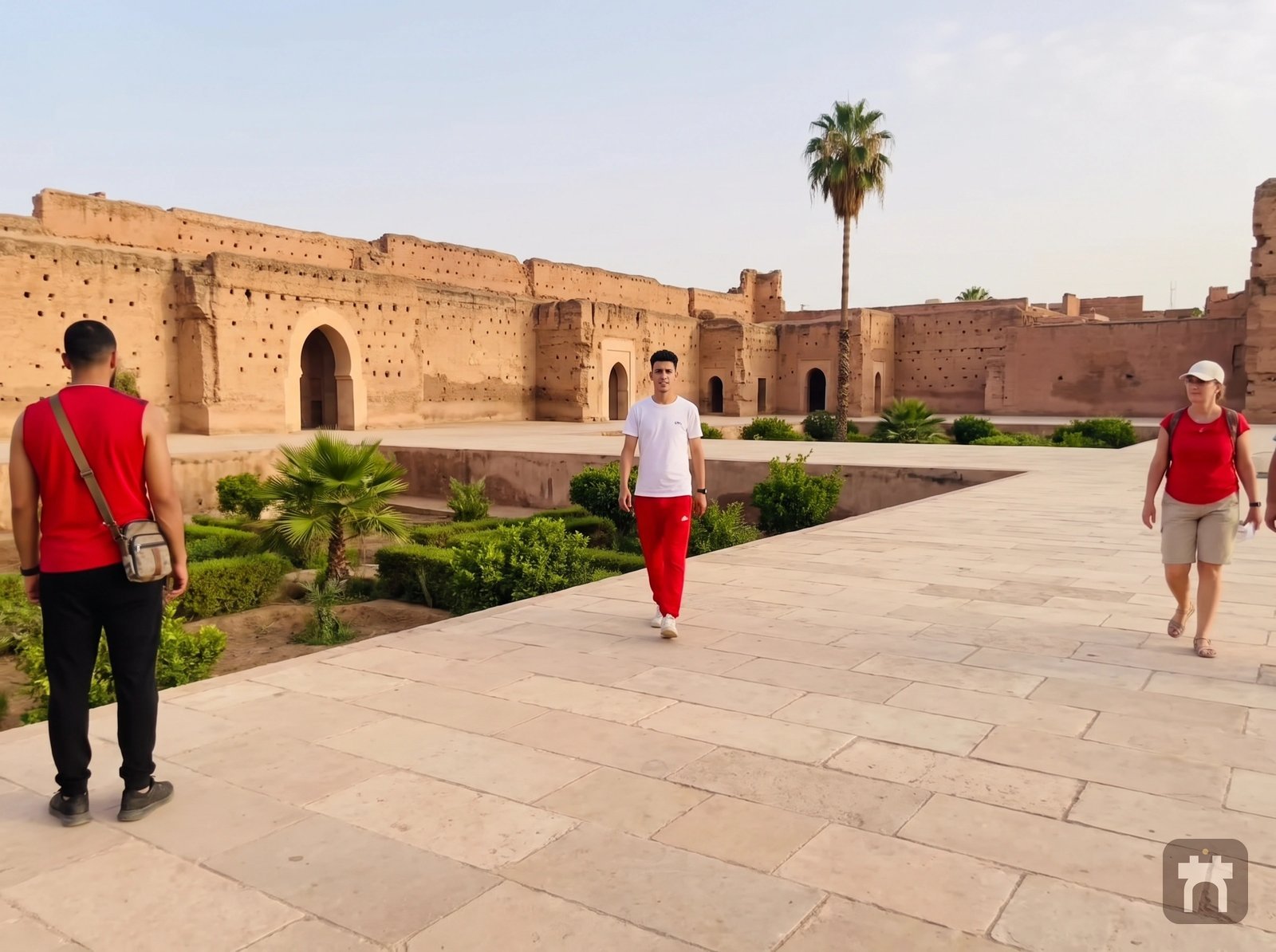 صورٌ قديمة بالأبيض والأسود لمراكش العتيقة معروضة تحت الأرض